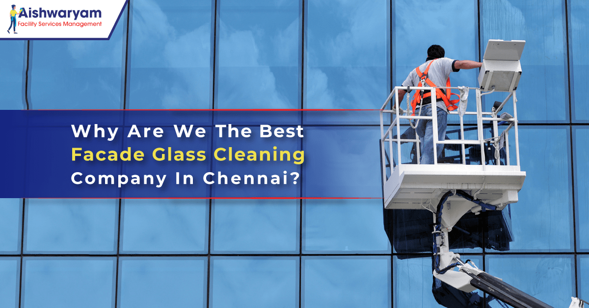 facade glass cleaning in Chennai